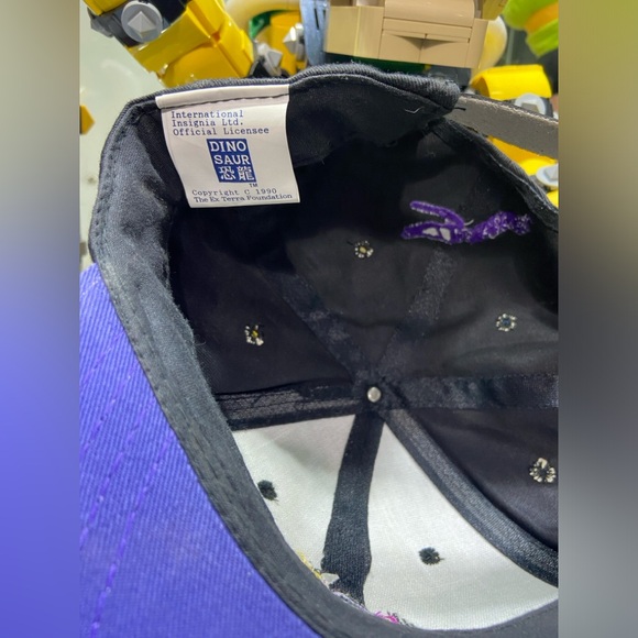 Vintage 1990 Tyrannosaurus rex dinosaur baseball hat - Picture 4 of 4